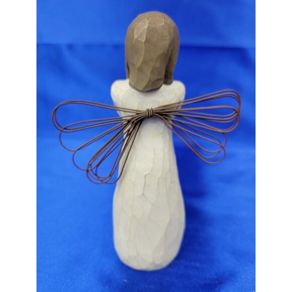 Willow Tree "Sign for Love" free standing 5" Arms Crossed Angel Wings (2003) - Picture 3 of 6